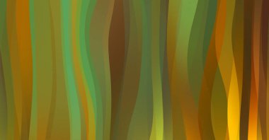 Soyut arkaplan. Renkli dalgalı tasarım duvar kağıdı. yaratıcı grafik 2D çizim. Dinamik şekilli modaya uygun sıvı örtüsü.