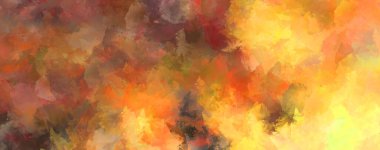 Sanatsal soyut arkaplan. Doku boyalı duvar kağıdı. Boya darbeleriyle yaratıcı bir illüstrasyon. Fırça desenli resim.