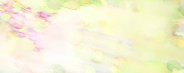 Poster, duvar sanatı, afiş, kart, kitap kapağı veya ambalaj için pastel renkli suluboya resim. Alkol mürekkebini andıran rahatlatıcı fırça darbelerinin modern resmi.