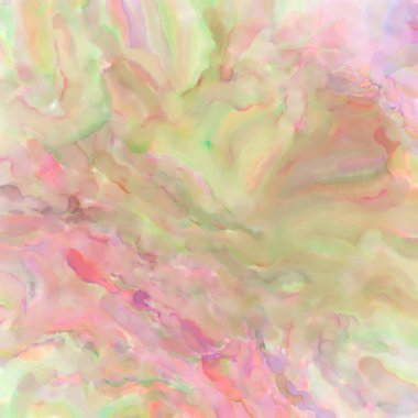 Soyut doku. Yüzeyde etkileyici el yapımı suluboya. Suluboya fırça darbeleri. Modern sanat. Çok renkli arkaplan. Çağdaş duvar sanatı. Renkli bir fon. 2d illüstrasyon.