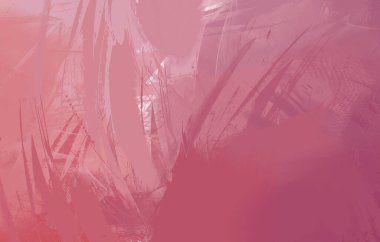 Renkli fırça darbelerinin 2B çizimi. Dekoratif doku resmi. Canlı boya desenli arka plan. Kaotik fırça darbeleri resim.