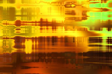 Soyut arkaplan. Yaşlanmış grunge dokusunda geometrik elementler. Farklı renk desenli grafiksel illüstrasyon.