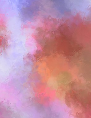 Renkli fırça darbelerinin soyut arkaplanı. fırçalanmış canlı duvar kağıdı. resmedilmiş sanat eseri. Eşsiz ve yaratıcı illüstrasyon.