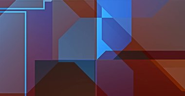 Üçgen arka planda üst üste dizayn ediliyor. Soyut geometrik duvar kağıdı. Geometrik renkli üçgen şekiller.