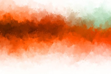 Yaratıcı soyut resim. Artistik fırça darbeleriyle donatılmış. Renkli ve canlı bir illüstrasyon. boyalı sanat.