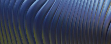 Soyut arkaplan. Renkli dalgalı yansıtıcı duvar kağıdı. Duvar kağıdı, afiş, arkaplan, kart, kitap kapağı veya web sitesi için grafiksel resimleme.