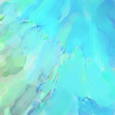 El yapımı sürreal soyut desenli suluboya. Modern sanatsal resim. 2D çizim. Arkaplan boyası karışımı. Yaratıcı duvar sanatı. Çağdaş sanat.