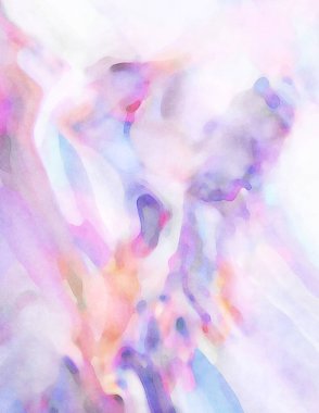 El yapımı sürreal soyut desenli suluboya. Modern sanatsal resim. 2D çizim. Arkaplan boyası karışımı. Yaratıcı duvar sanatı. Çağdaş sanat