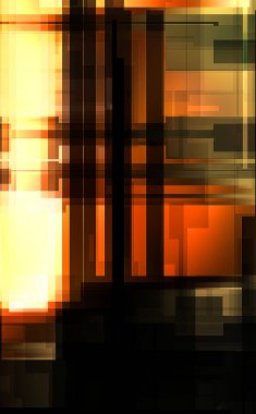 Fütürist soyut geometrik duvar kağıdı. Geometrik renkli şekiller. Dikdörtgen şekilli arka plan. Bir teknolojinin dijital illüstrasyonuName.