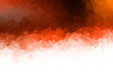 Modern sanat. Taranmış Boyalı Soyut Arkaplan. Fırça darbesi ile boyanmış. Boya darbeleri. 2B Görüntü.