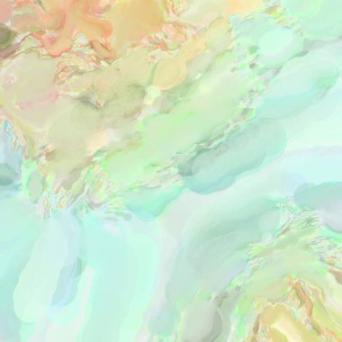 Çağdaş sanat. El işçiliğinin renkli dokusu. Modern resim. Yüzeyde suluboya vuruşlar. Sanatsal arkaplan resmi. Tablo üzerinde soyut resim. Fırça darbeleri. 