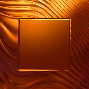 Soyut çerçeveli arkaplan. Renkli, canlı, dalgalı bir duvar kağıdı. Merkezi çerçeveli yaratıcı grafik 2d çizim. Dinamik şekilli modaya uygun sıvı örtüsü.