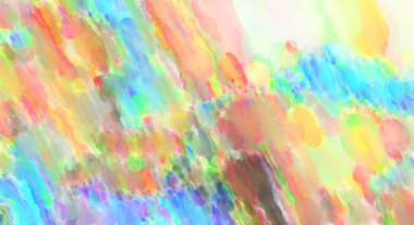 Çağdaş sanat. El yapımı resim. Modern sanat eserleri. Yüzeyde suluboya fırça darbeleriyle resim yapmak. 2D çizim. Sanatsal arkaplan resmi. Tablo üzerinde soyut resim. Renkli doku.