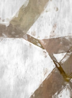 Soyut arkaplanda pürüzlü fırça darbeleri. Fırça boyası. Renkli boya darbeleri. Eşsiz duvar sanatı. Tuvaldeki modern sanat. Renkli çağdaş sanat eserleri. 