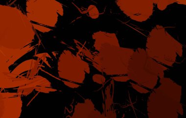 Sanatsal soyut arkaplan. Doku boyalı duvar kağıdı. Boya darbeleriyle yaratıcı bir illüstrasyon. Fırça desenli resim.