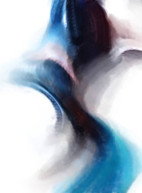 Modern sanat. Renkli çağdaş sanat eserleri. Renkli boya darbeleri. Soyut arkaplanda fırça darbeleri. fırça boyası.