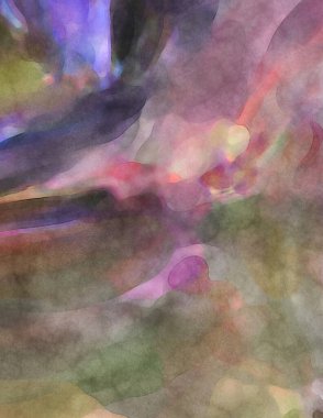 El yapımı sürreal soyut desenli suluboya. Modern sanatsal resim. 2D çizim. Arkaplan boyası karışımı. Yaratıcı duvar sanatı. Çağdaş sanat