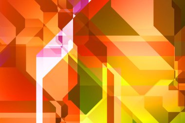 Dinamik bileşime sahip minimalist düz stil içinde modayı takip eden geometrik soyut arkaplan. 