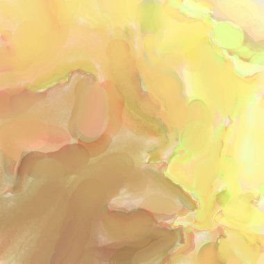 El yapımı sürreal soyut desenli suluboya. Modern sanatsal resim. 2D çizim. Arkaplan boyası karışımı. Yaratıcı duvar sanatı. Çağdaş sanat.