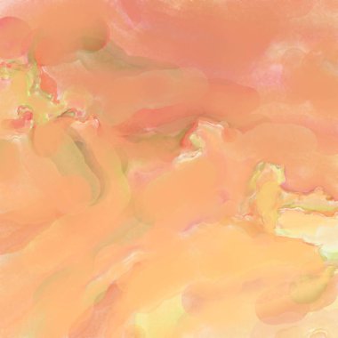 El yapımı sürreal soyut desenli suluboya. Modern sanatsal resim. 2D çizim. Arkaplan boyası karışımı. Yaratıcı duvar sanatı. Çağdaş sanat.