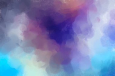 Suluboya fırça darbeleri. Modern sanat. Soyut doku. 2D çizim. Yüzeyde etkileyici el yapımı suluboya. Renkli bir fon. Çok renkli arkaplan. Çağdaş duvar sanatı. 