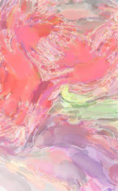 Çağdaş sanat. El yapımı resim. Modern sanat eserleri. Yüzeyde suluboya fırça darbeleriyle resim yapmak. 2D çizim. Sanatsal arkaplan resmi. Tablo üzerinde soyut resim. Renkli doku.