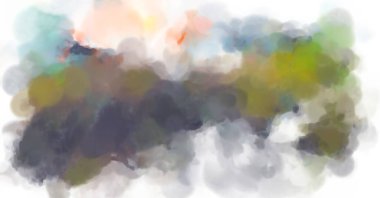 Çılgın suluboya şablonu. Yaratıcı soyutlama. Modern sanat eserleri. 2D çizim. Dijital doku duvar kağıdı. Sanatsal sulu arkaplan malzemesi. 