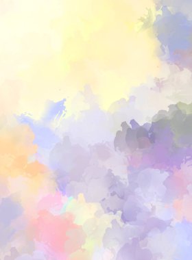 Sanatsal soyut arkaplan. Doku boyalı duvar kağıdı. Boya darbeleriyle yaratıcı bir illüstrasyon. Fırça desenli resim.