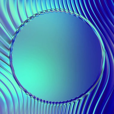 Soyut çerçeveli arkaplan. Renkli, canlı, dalgalı bir duvar kağıdı. Merkezi çerçeveli yaratıcı grafik 2d çizim. Dinamik şekilli modaya uygun sıvı örtüsü.