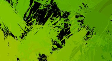 Sanatsal soyut arkaplan. Doku boyalı duvar kağıdı. Boya darbeleriyle yaratıcı bir illüstrasyon. Fırça desenli resim.