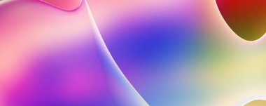 Soyut arkaplan. Değişken renk değişim dalgaları, dinamik hareketlerle. Işık dalgalarının neon renkli soyut tasarımı. Duvar kağıdı, afiş, arkaplan, kart, kitap illüstrasyonu, web sitesi.