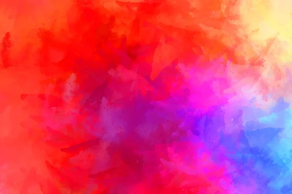 Fundo Abstrato Pinceladas Coloridas Papel Parede Vibrante Escovado Criação Artística — Fotografia de Stock
