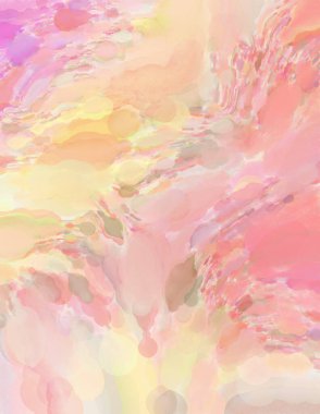 Taranmış Boyalı Soyut Arkaplan. Fırça darbesi ile boyanmış. Boya darbeleri. 2B Görüntü.