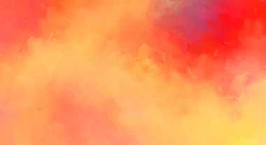 Yaratıcı soyut resim. Artistik fırça darbeleriyle donatılmış. Renkli ve canlı bir illüstrasyon. boyalı sanat.