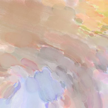 Soyut doku. Yüzeyde etkileyici el yapımı suluboya. Suluboya fırça darbeleri. Modern sanat. Çok renkli arkaplan. Çağdaş duvar sanatı. Renkli bir fon. 2d illüstrasyon.