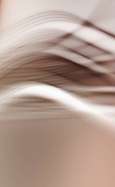 Soyut, enerjik bir arkaplan. Renkli, dalgalı duvar kâğıdı. Grafik çizimi. Üst üste gelen yumuşak dalgalı çizgiler.