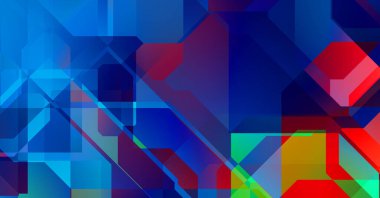 Dinamik bileşime sahip minimalist düz stil içinde modayı takip eden geometrik soyut arkaplan. 