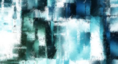 Modern sanat. Renkli çağdaş sanat eserleri. Renkli boya darbeleri. Soyut arkaplanda fırça darbeleri. Fırça boyası. Eşsiz duvar sanatı.