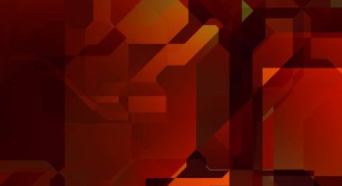 Dinamik bileşime sahip minimalist düz stil içinde modayı takip eden geometrik soyut arkaplan. 