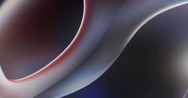 Soyut arkaplan. Değişken renk değişim dalgaları, dinamik hareketlerle. Işık dalgalarının neon renkli soyut tasarımı. Duvar kağıdı, afiş, arkaplan, kart, kitap illüstrasyonu, web sitesi.