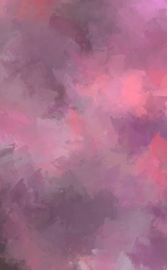 Renkli fırça darbelerinin 2D çizimi. Dekoratif desenli resim. canlı boya desenli arkaplan.