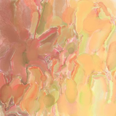 Soyut doku. Yüzeyde etkileyici el yapımı suluboya. Suluboya fırça darbeleri. Modern sanat. Çok renkli arkaplan. Çağdaş duvar sanatı. Renkli bir fon. 2d illüstrasyon.