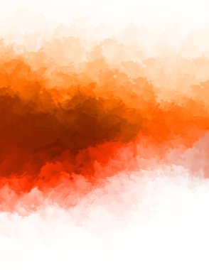 Yaratıcı soyut resim. Artistik fırça darbeleriyle donatılmış. Renkli ve canlı bir illüstrasyon. boyalı sanat.