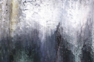 Modern sanat. Renkli çağdaş sanat eserleri. Renkli boya darbeleri. Soyut arkaplanda fırça darbeleri. Fırça boyası. Eşsiz duvar sanatı.