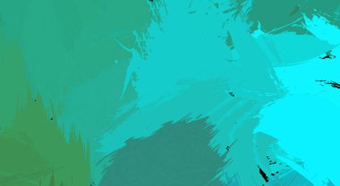 Sanatsal soyut arkaplan. Doku boyalı duvar kağıdı. Boya darbeleriyle yaratıcı bir illüstrasyon. Fırça desenli resim.