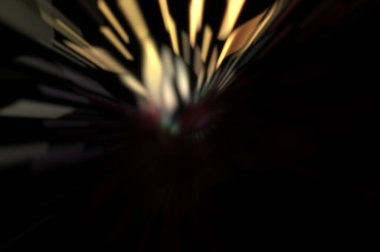 Işık parçacık izleri. Parlayan parçacıkları ve çizgileri olan ışık patlaması yıldızı. Güzel hareketli soyut ışın arkaplanı.