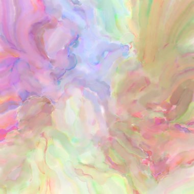 Soyut doku. Yüzeyde etkileyici el yapımı suluboya. Suluboya fırça darbeleri. Modern sanat. Çok renkli arkaplan. Çağdaş duvar sanatı. Renkli bir fon. 2d illüstrasyon.