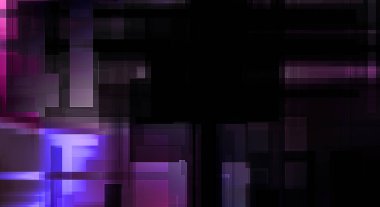 Fütürist soyut geometrik duvar kağıdı. Geometrik renkli şekiller. Dikdörtgen şekilli arka plan. Bir teknolojinin dijital illüstrasyonuName.