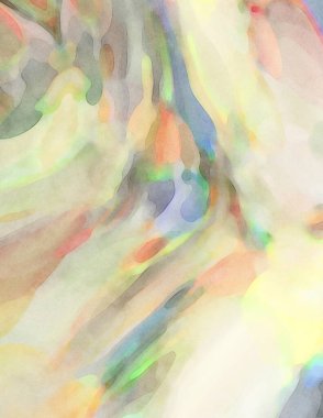 2D çizim. Sanatsal arkaplan resmi. Tablo üzerinde soyut resim. Çağdaş sanat. El yapımı resim. Renkli doku. Modern sanat eserleri. Yüzeyde suluboya fırça darbeleriyle boyama.