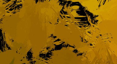 Sanatsal soyut arkaplan. Doku boyalı duvar kağıdı. Boya darbeleriyle yaratıcı bir illüstrasyon. Fırça desenli resim.